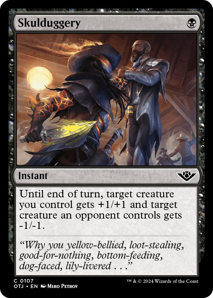 Image for Skulduggery (107) (Outlaws of Thunder Junction) - Magic: The Gathering