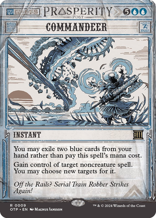 Image for Commandeer (9) (Outlaws of Thunder Junction: Breaking News) - Magic: The Gathering