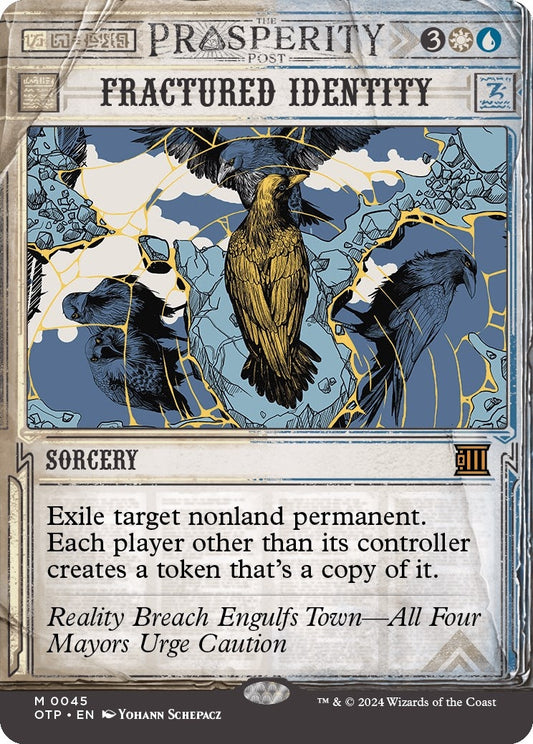 Image for Fractured Identity (45) (Outlaws of Thunder Junction: Breaking News) - Magic: The Gathering