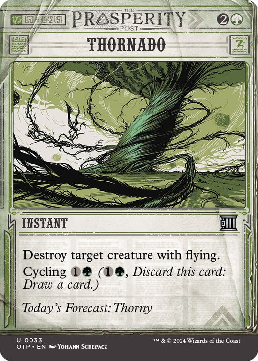 Image for Thornado (33) (Outlaws of Thunder Junction: Breaking News) - Magic: The Gathering