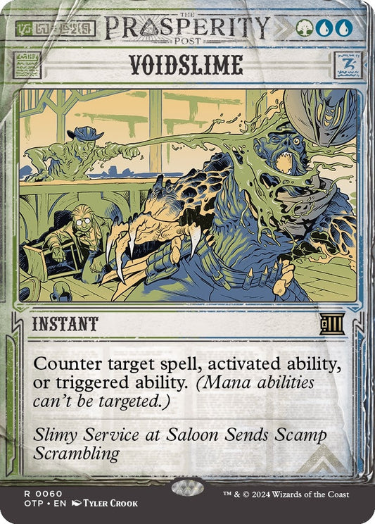Image for Voidslime (60) (Outlaws of Thunder Junction: Breaking News) - Magic: The Gathering