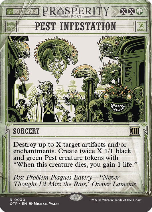 Image for Pest Infestation (30) (Outlaws of Thunder Junction: Breaking News) - Magic: The Gathering
