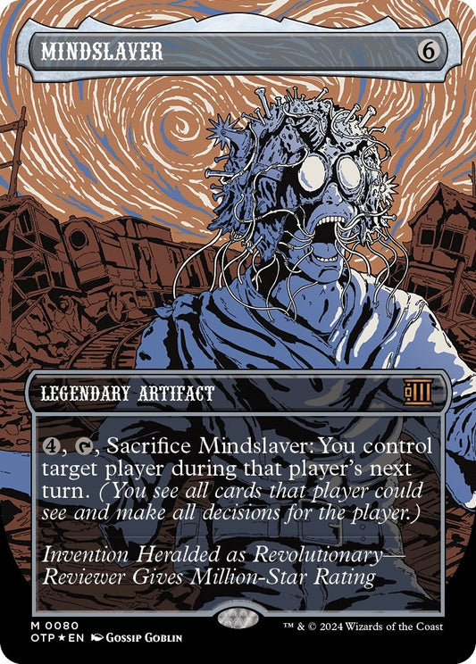 Image for Mindslaver (Textured Foil) (80) (Outlaws of Thunder Junction: Breaking News) - Magic: The Gathering