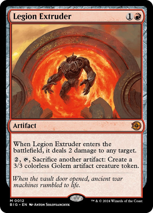 Image for Legion Extruder (12) (Outlaws of Thunder Junction: The Big Score) - Magic: The Gathering