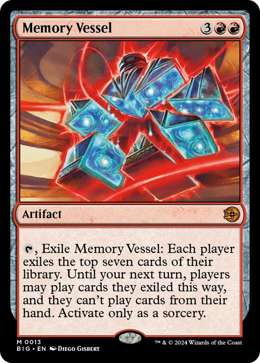 Image for Memory Vessel (13) (Outlaws of Thunder Junction: The Big Score) - Magic: The Gathering