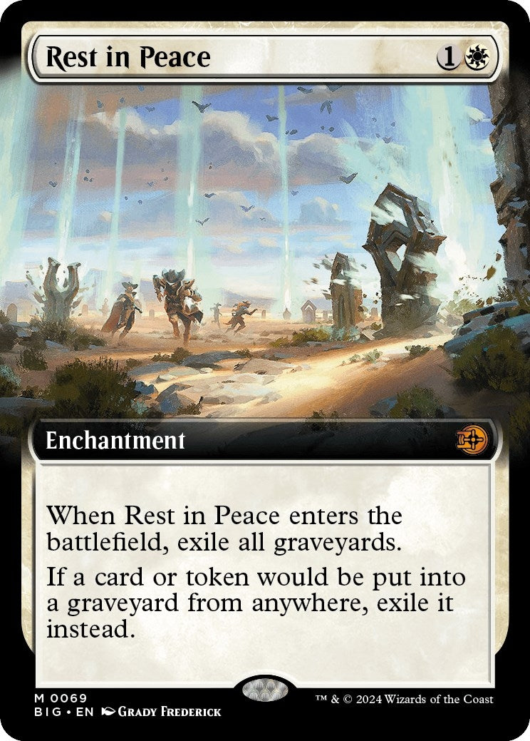 Image for Rest in Peace (Extended Art) (69) (Outlaws of Thunder Junction: The Big Score) - Magic: The Gathering
