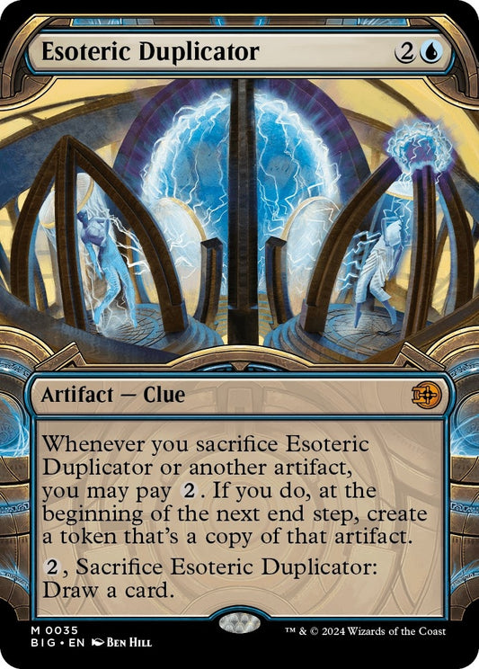 Image for Esoteric Duplicator (Showcase) (35) (Outlaws of Thunder Junction: The Big Score) - Magic: The Gathering