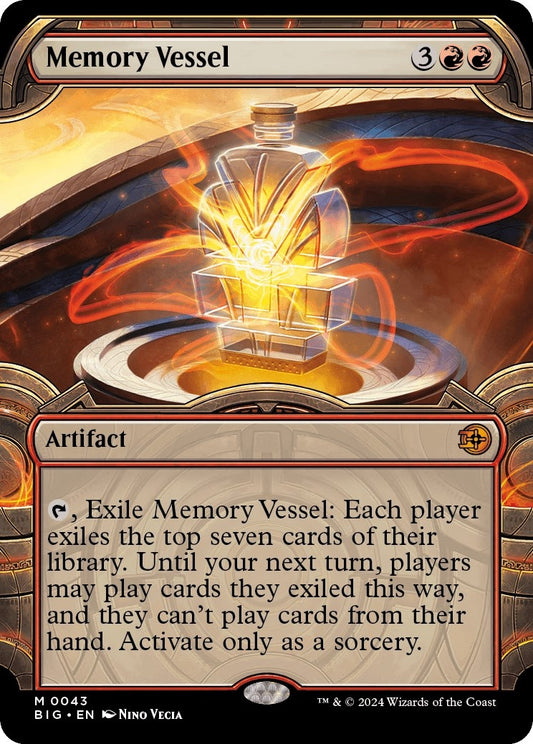 Image for Memory Vessel (Showcase) (43) (Outlaws of Thunder Junction: The Big Score) - Magic: The Gathering