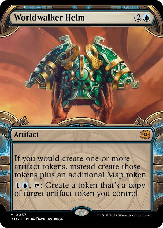 Image for Worldwalker Helm (Showcase) (37) (Outlaws of Thunder Junction: The Big Score) - Magic: The Gathering