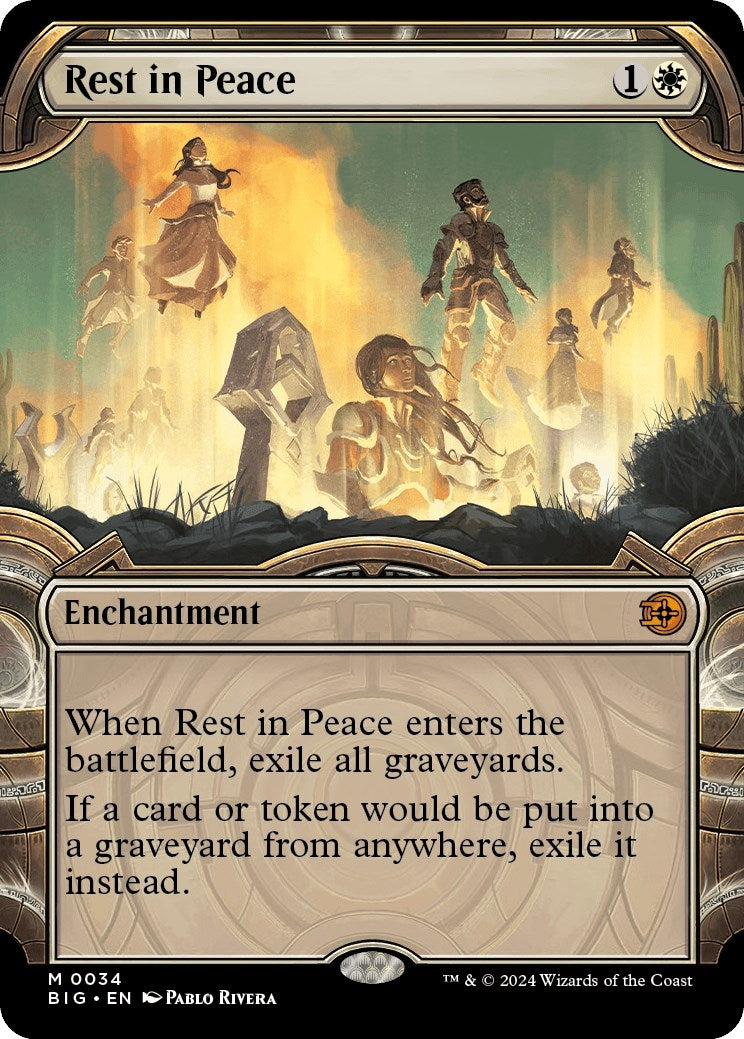 Image for Rest in Peace (Showcase) (34) (Outlaws of Thunder Junction: The Big Score) - Magic: The Gathering
