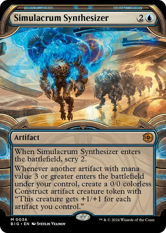 Image for Simulacrum Synthesizer (Showcase) (36) (Outlaws of Thunder Junction: The Big Score) - Magic: The Gathering