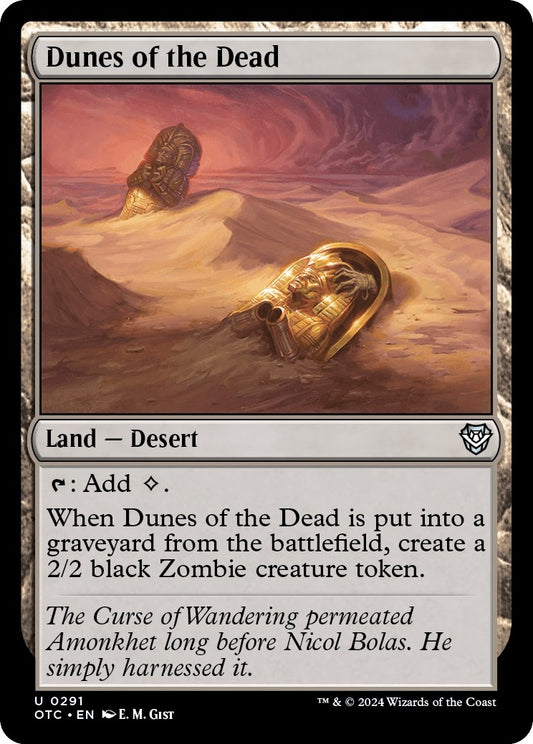 Image for Dunes of the Dead (291) (Commander: Outlaws of Thunder Junction) - Magic: The Gathering