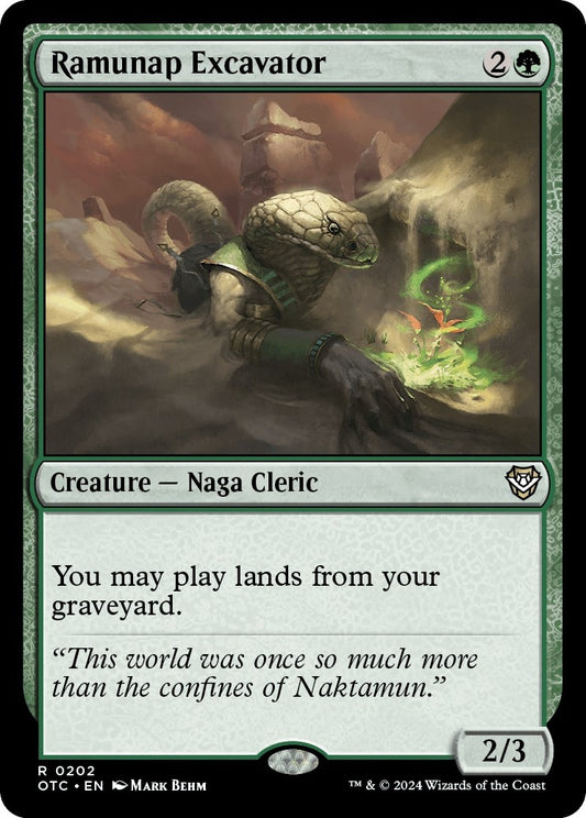 Image for Ramunap Excavator (202) (Commander: Outlaws of Thunder Junction) - Magic: The Gathering