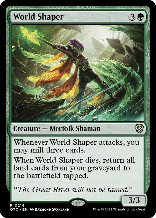 Image for World Shaper (214) (Commander: Outlaws of Thunder Junction) - Magic: The Gathering