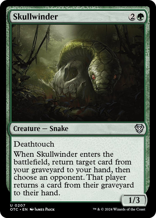 Image for Skullwinder (207) (Commander: Outlaws of Thunder Junction) - Magic: The Gathering