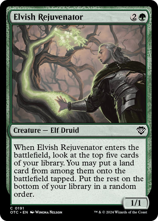 Image for Elvish Rejuvenator (191) (Commander: Outlaws of Thunder Junction) - Magic: The Gathering