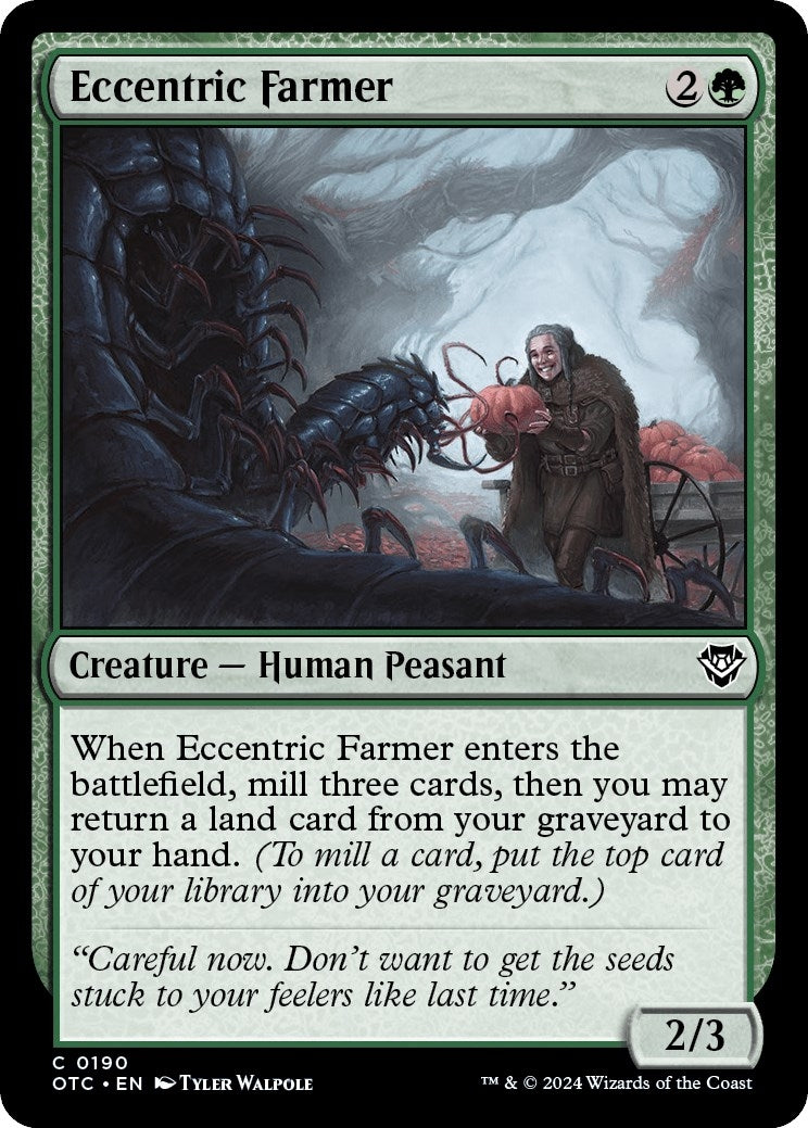 Image for Eccentric Farmer (190) (Commander: Outlaws of Thunder Junction) - Magic: The Gathering
