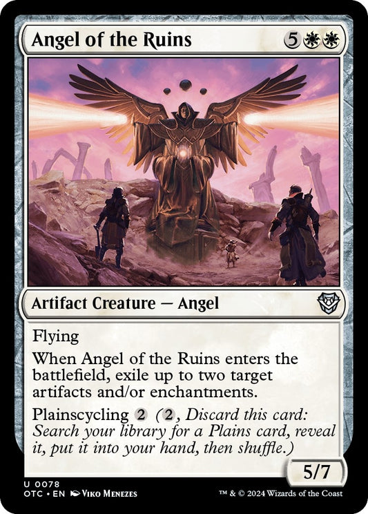Image for Angel of the Ruins (78) (Commander: Outlaws of Thunder Junction) - Magic: The Gathering