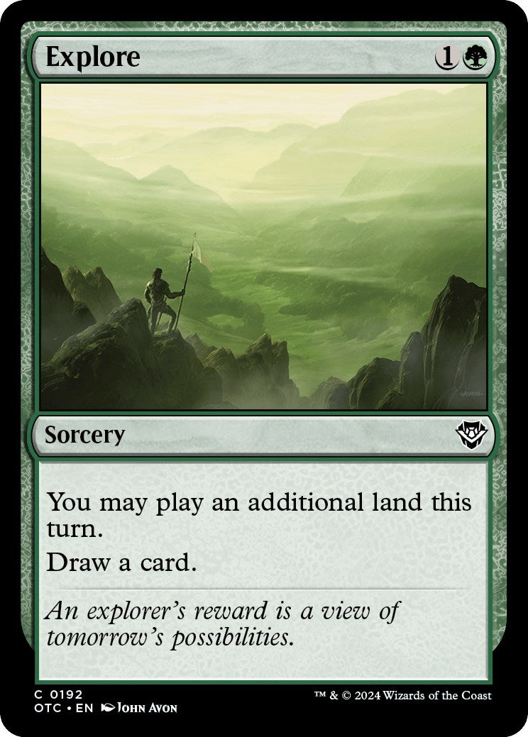 Image for Explore (192) (Commander: Outlaws of Thunder Junction) - Magic: The Gathering