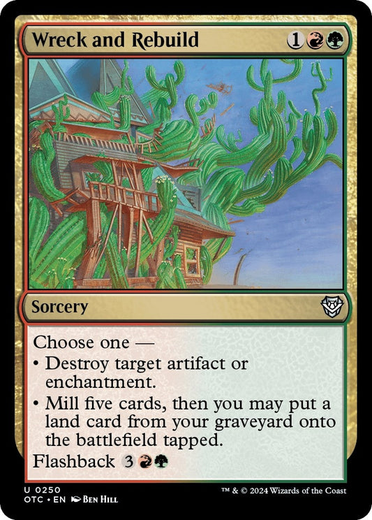 Image for Wreck and Rebuild (250) (Commander: Outlaws of Thunder Junction) - Magic: The Gathering