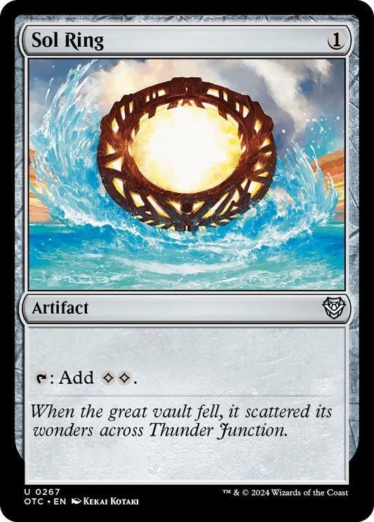 Image for Sol Ring (267) (Commander: Outlaws of Thunder Junction) - Magic: The Gathering