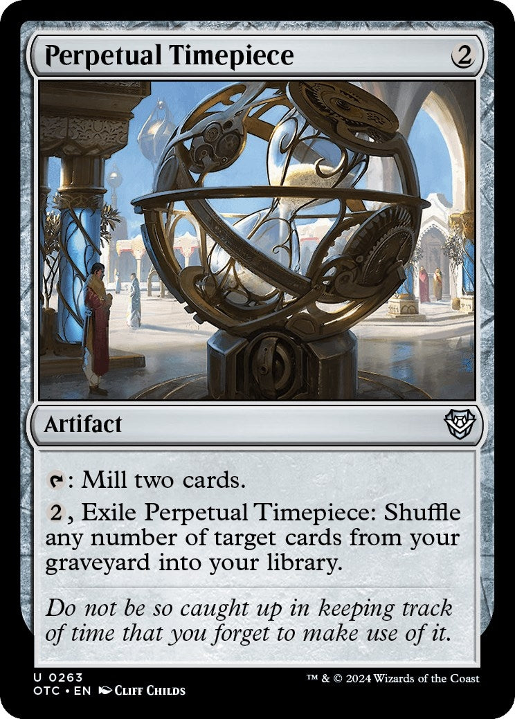 Image for Perpetual Timepiece (263) (Commander: Outlaws of Thunder Junction) - Magic: The Gathering