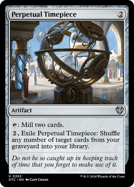Image for Perpetual Timepiece (263) (Commander: Outlaws of Thunder Junction) - Magic: The Gathering