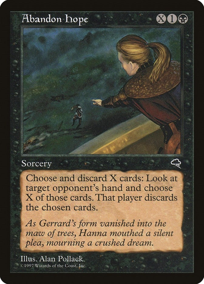 Image for Abandon Hope (107) (Tempest) - Magic: The Gathering