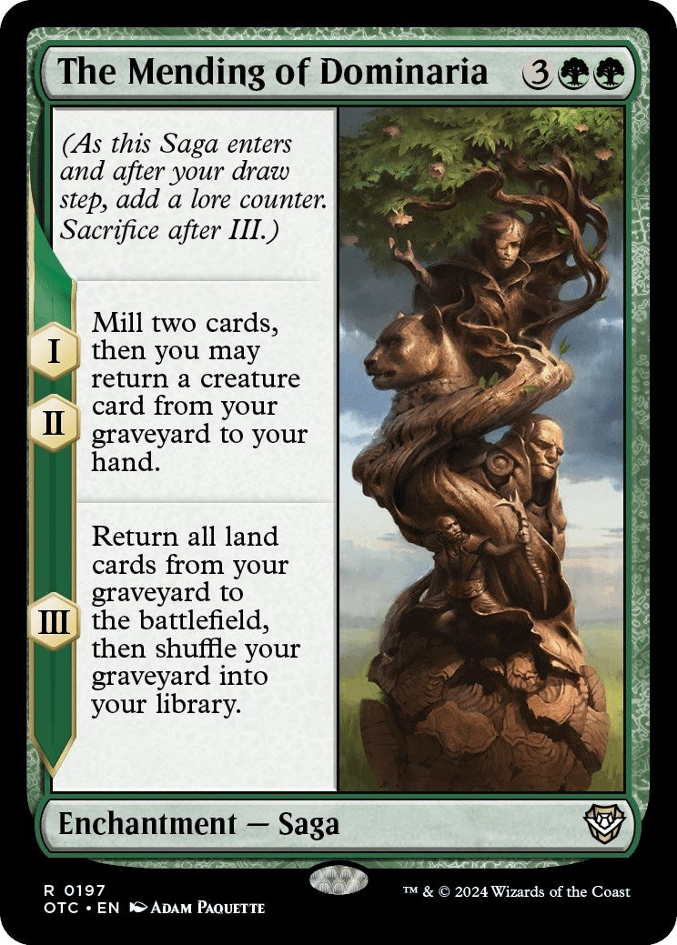 Image for The Mending of Dominaria (197) (Commander: Outlaws of Thunder Junction) - Magic: The Gathering