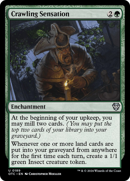 Image for Crawling Sensation (189) (Commander: Outlaws of Thunder Junction) - Magic: The Gathering
