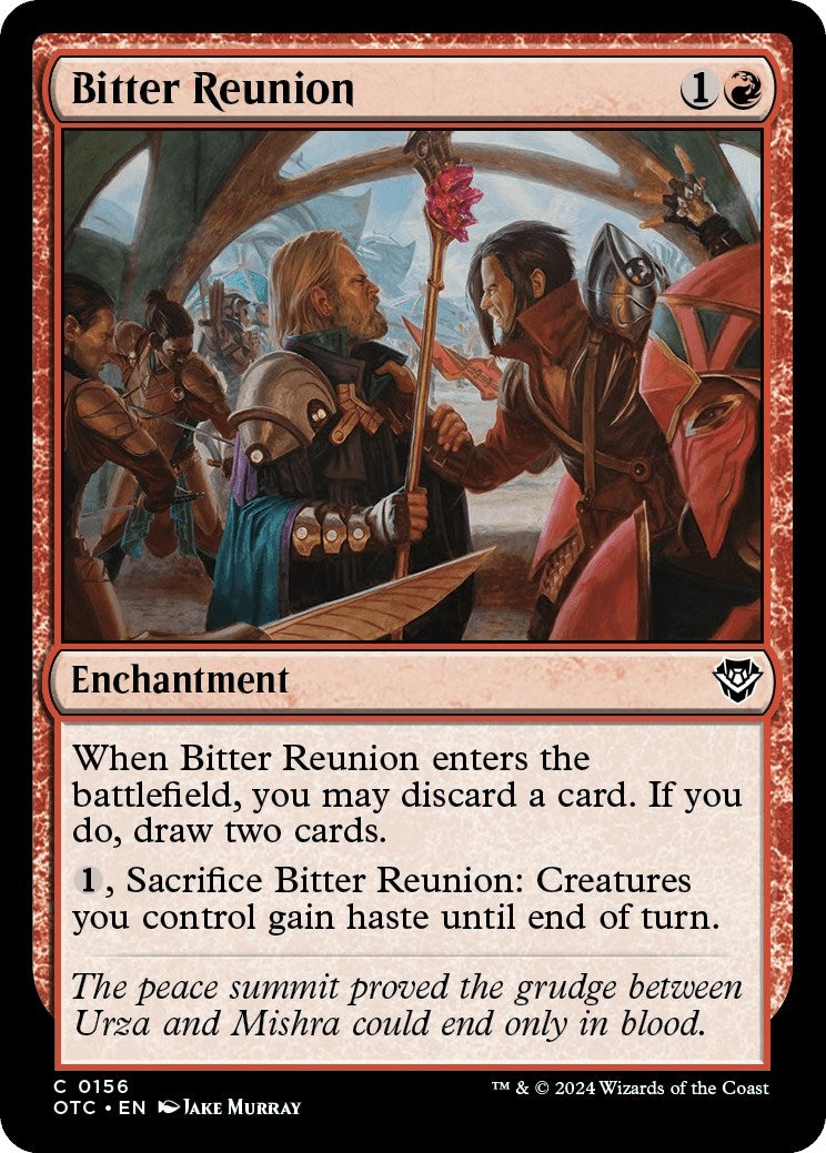 Image for Bitter Reunion (156) (Commander: Outlaws of Thunder Junction) - Magic: The Gathering