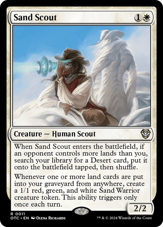 Image for Sand Scout (11) (Commander: Outlaws of Thunder Junction) - Magic: The Gathering
