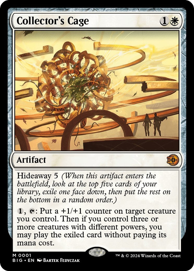 Image for Collector's Cage (1) (Outlaws of Thunder Junction: The Big Score) - Magic: The Gathering