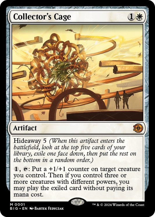 Image for Collector's Cage (1) (Outlaws of Thunder Junction: The Big Score) - Magic: The Gathering