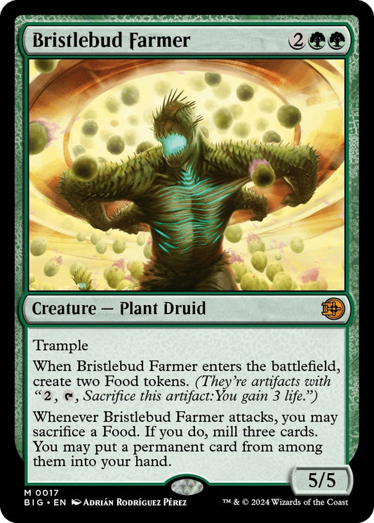 Image for Bristlebud Farmer (17) (Outlaws of Thunder Junction: The Big Score) - Magic: The Gathering
