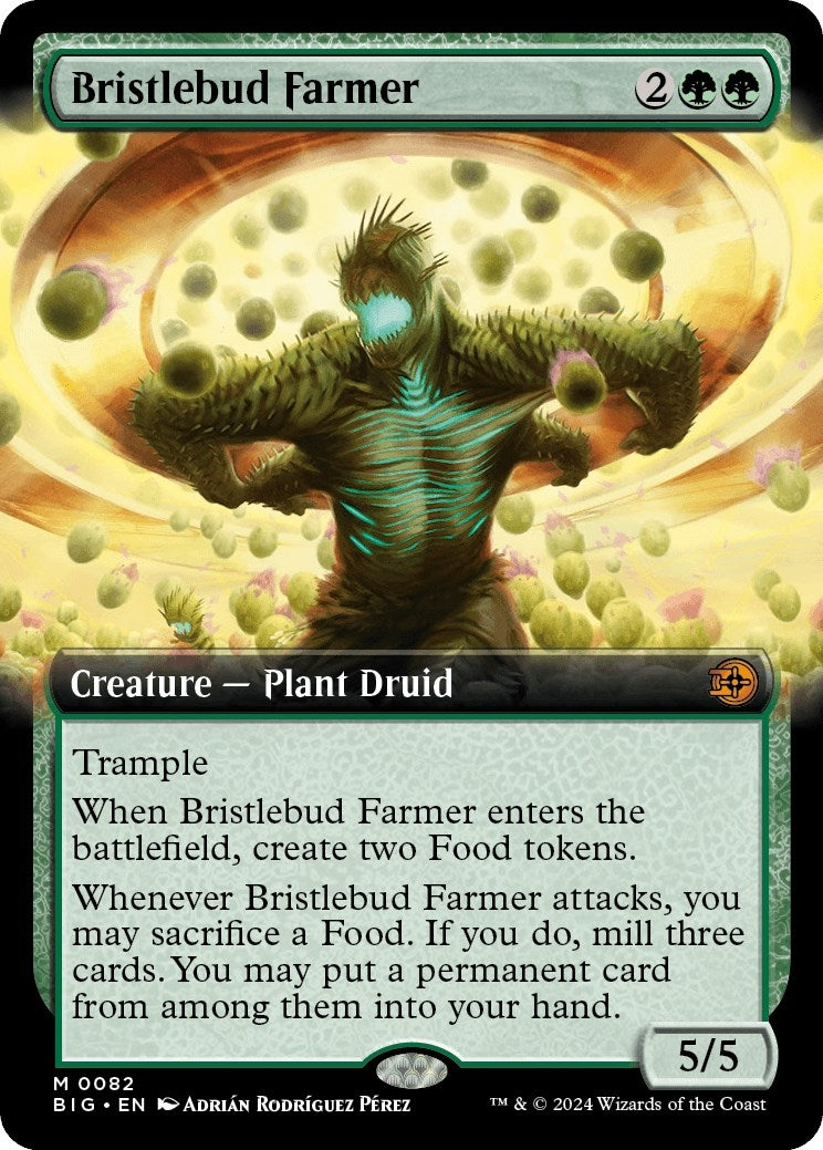 Image for Bristlebud Farmer (Extended Art) (82) (Outlaws of Thunder Junction: The Big Score) - Magic: The Gathering