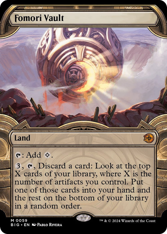 Image for Fomori Vault (Showcase) (59) (Outlaws of Thunder Junction: The Big Score) - Magic: The Gathering