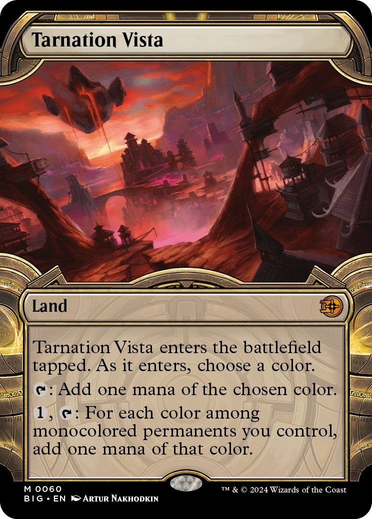 Image for Tarnation Vista (Showcase) (60) (Outlaws of Thunder Junction: The Big Score) - Magic: The Gathering