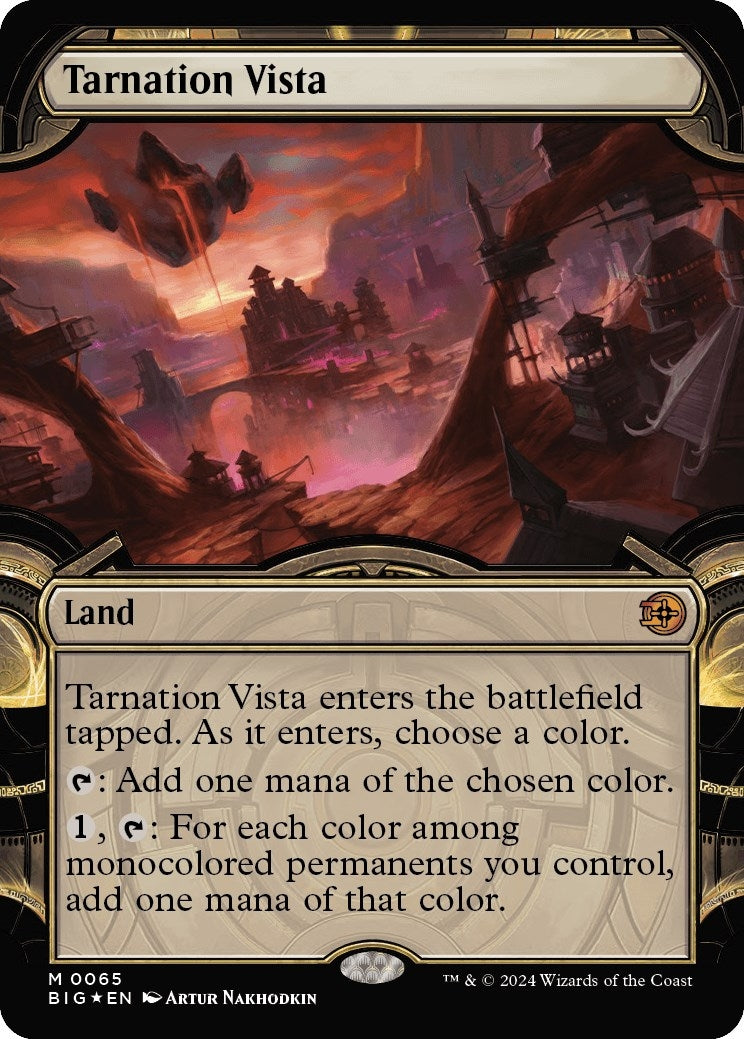 Image for Tarnation Vista (Showcase) (Raised Foil) (65) (Outlaws of Thunder Junction: The Big Score) - Magic: The Gathering
