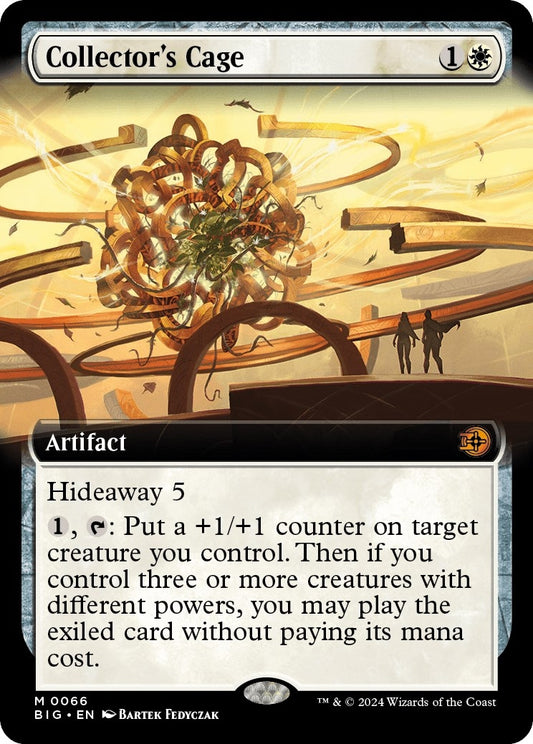 Image for Collector's Cage (Extended Art) (66) (Outlaws of Thunder Junction: The Big Score) - Magic: The Gathering