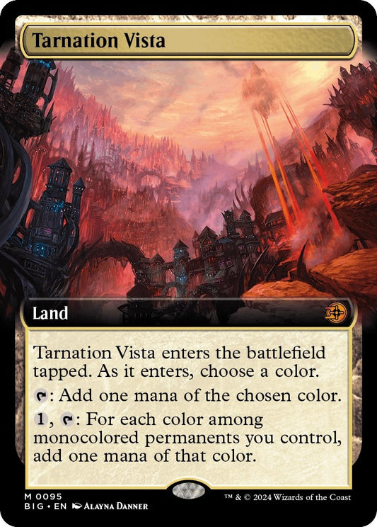 Image for Tarnation Vista (Extended Art) (95) (Outlaws of Thunder Junction: The Big Score) - Magic: The Gathering