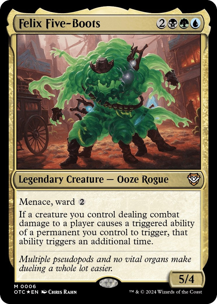 Image for Felix Five-Boots (6) (Commander: Outlaws of Thunder Junction) - Magic: The Gathering