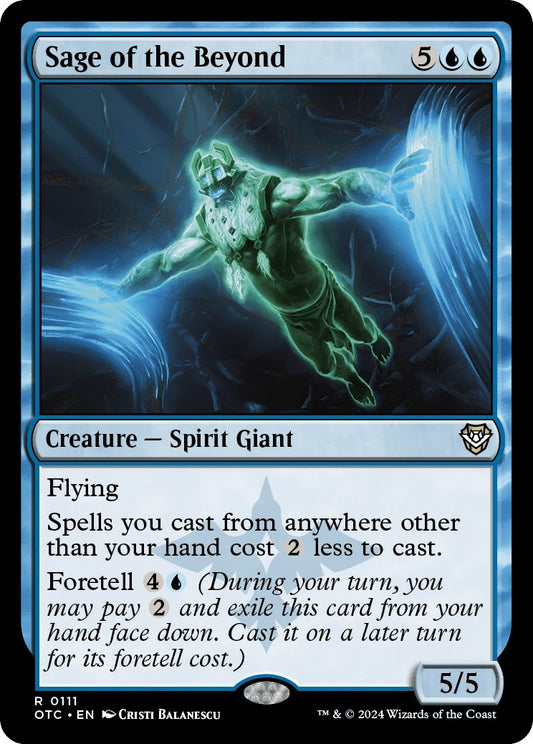 Image for Sage of the Beyond (111) (Commander: Outlaws of Thunder Junction) - Magic: The Gathering
