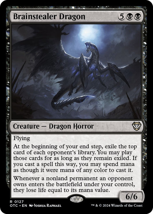 Image for Brainstealer Dragon (127) (Commander: Outlaws of Thunder Junction) - Magic: The Gathering