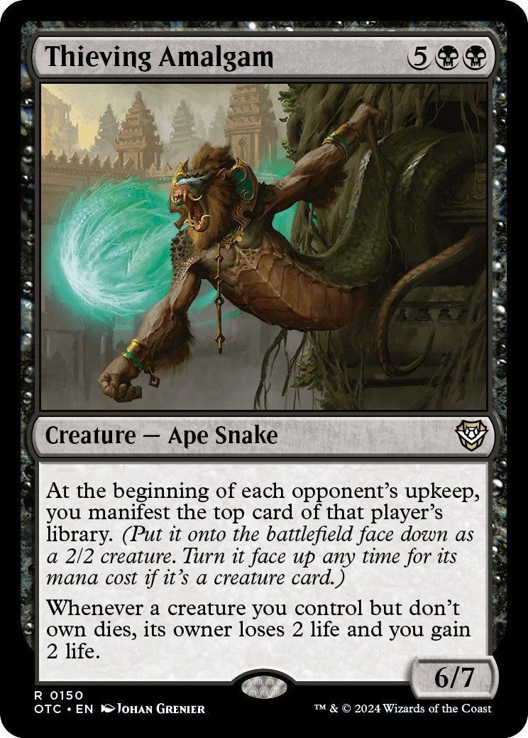 Image for Thieving Amalgam (150) (Commander: Outlaws of Thunder Junction) - Magic: The Gathering