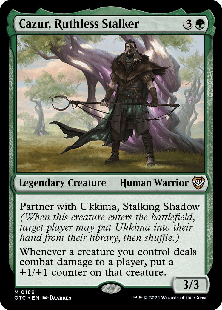 Image for Cazur, Ruthless Stalker (188) (Commander: Outlaws of Thunder Junction) - Magic: The Gathering