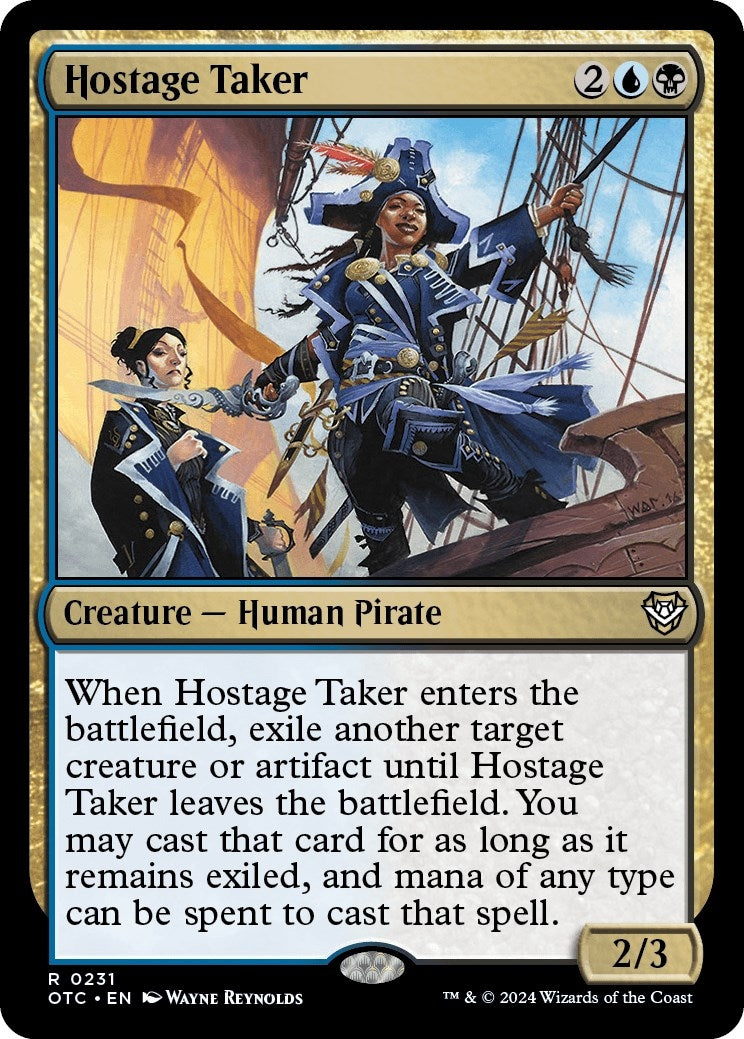 Image for Hostage Taker (231) (Commander: Outlaws of Thunder Junction) - Magic: The Gathering