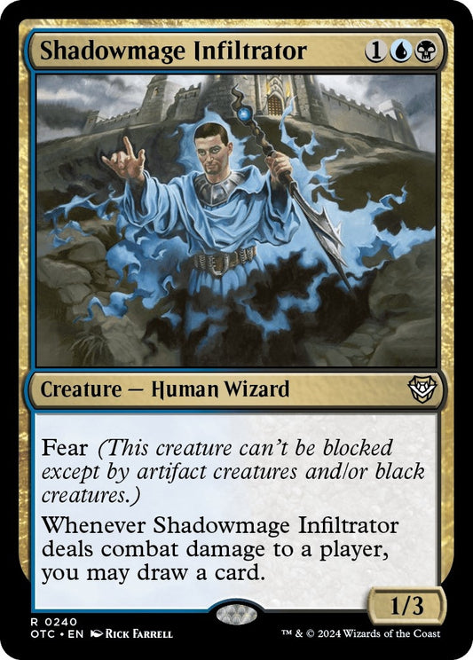 Image for Shadowmage Infiltrator (240) (Commander: Outlaws of Thunder Junction) - Magic: The Gathering