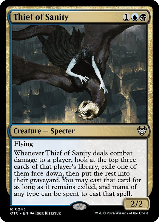 Image for Thief of Sanity (243) (Commander: Outlaws of Thunder Junction) - Magic: The Gathering