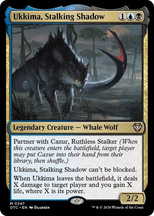 Image for Ukkima, Stalking Shadow (247) (Commander: Outlaws of Thunder Junction) - Magic: The Gathering
